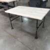 Pine Desk with Rustic Base - Image 3